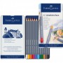12-pieces Goldfaber Aqua Watercolour Pencil Set